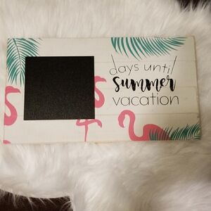 The Spring Shop Wood Table Chalkboard Decor